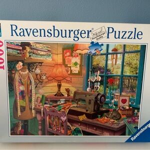 Ravensburger Blue and Green Cozy Interior Puzzle